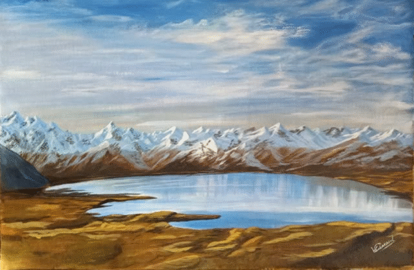 Acrylic Landscape Painting-1