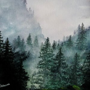 Mist in the Pines