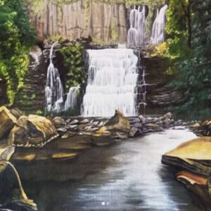 Cascade of Calm