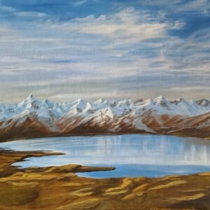 The Silence of Snow-Capped Mountains / Whispers of the High Lake